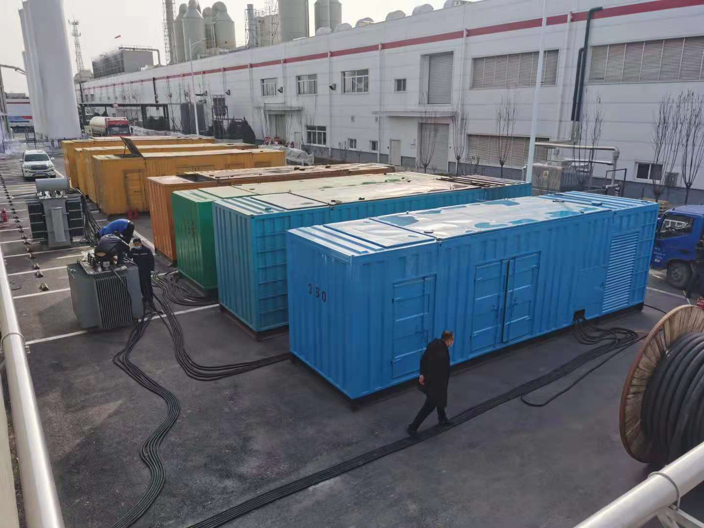榆林出租发电机-柴油发电机组三相采用什么接法