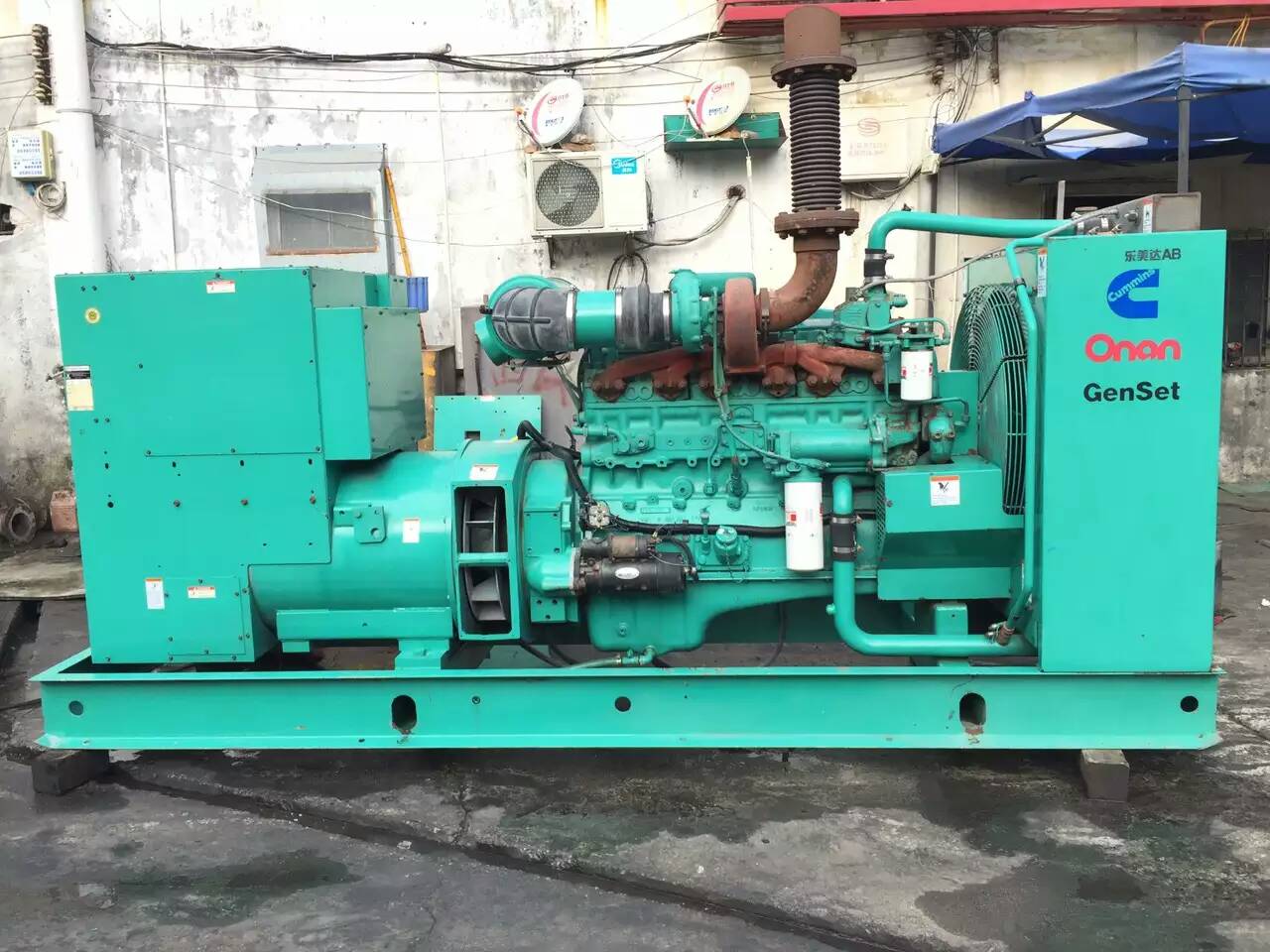 榆林租赁发电机-柴油发电机不正常冒烟的原因