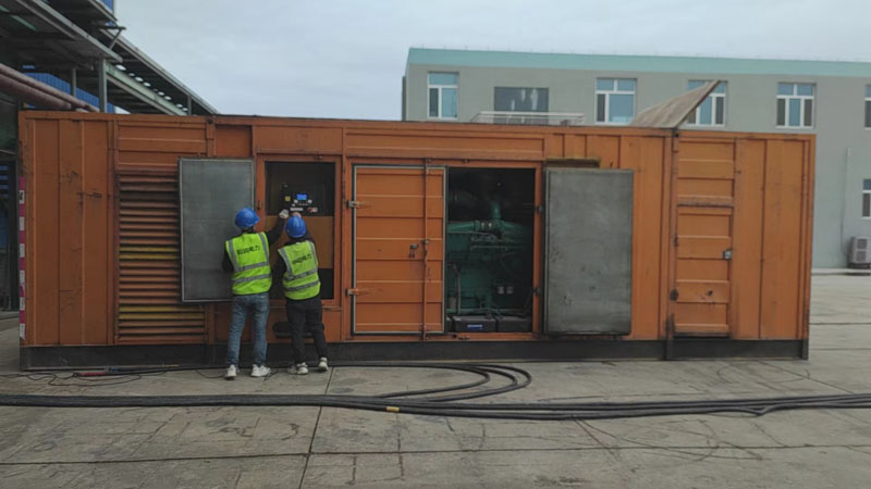 榆林如何检查柴油发电机组的机油油位？